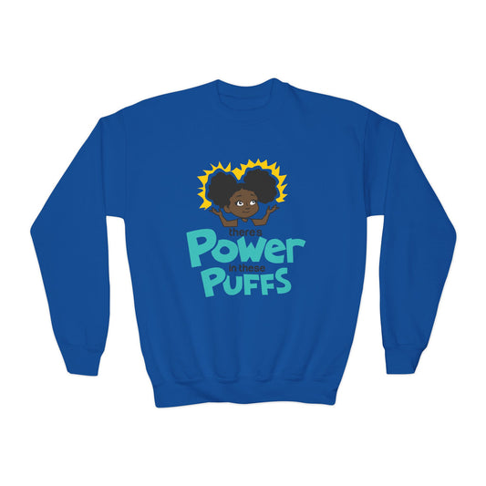 Power Puff Mikayla - Girls Crewneck Sweatshirt