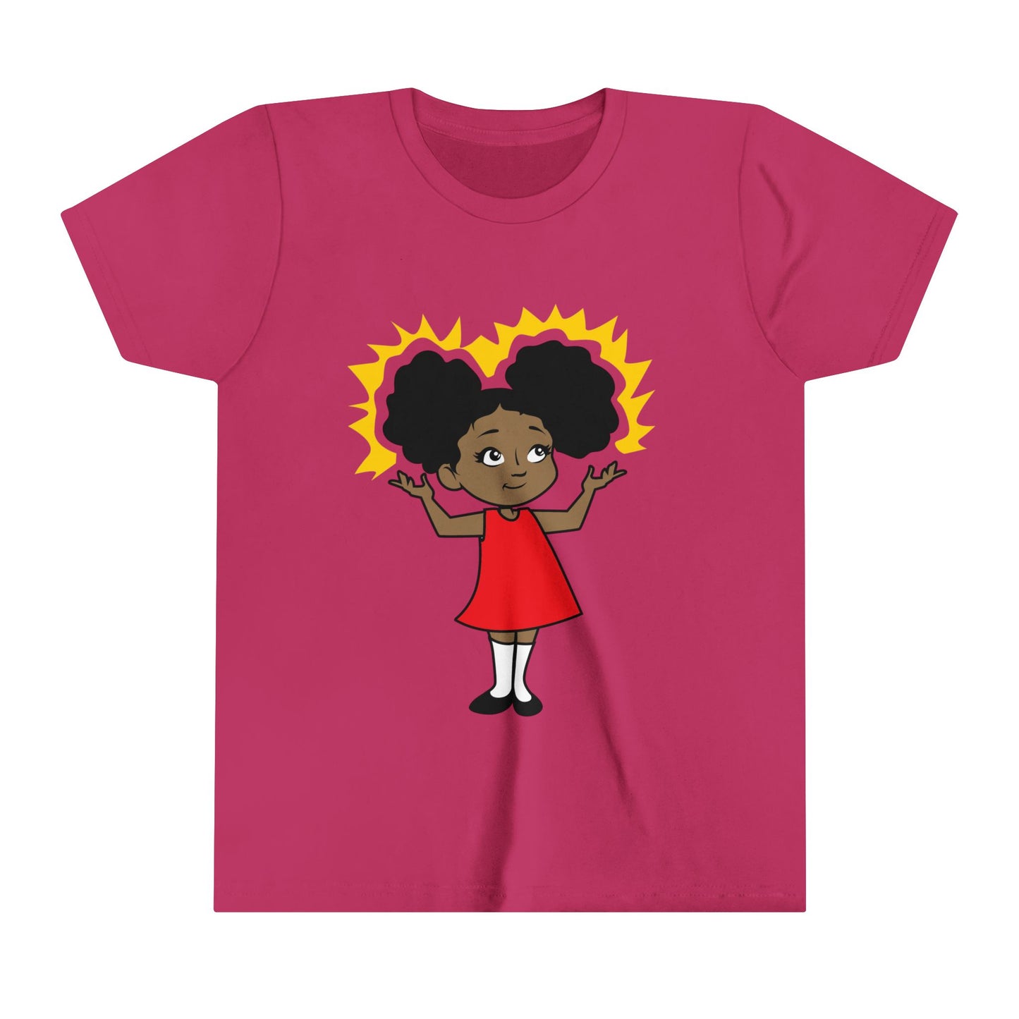 Afro Puff School Girl Mary Jane Girls t-shirt