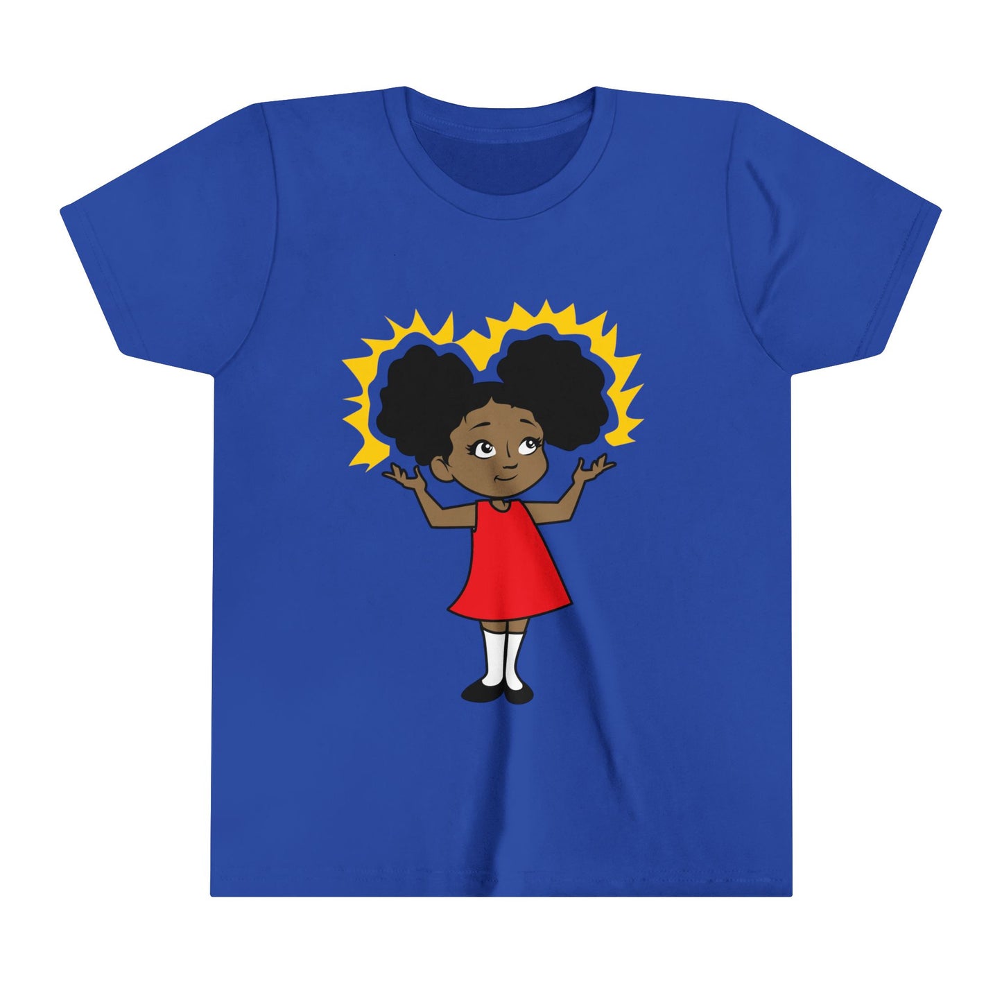 Afro Puff School Girl Mary Jane Girls t-shirt