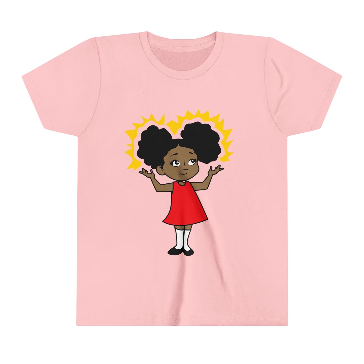 Afro Puff School Girl Mary Jane Girls t-shirt