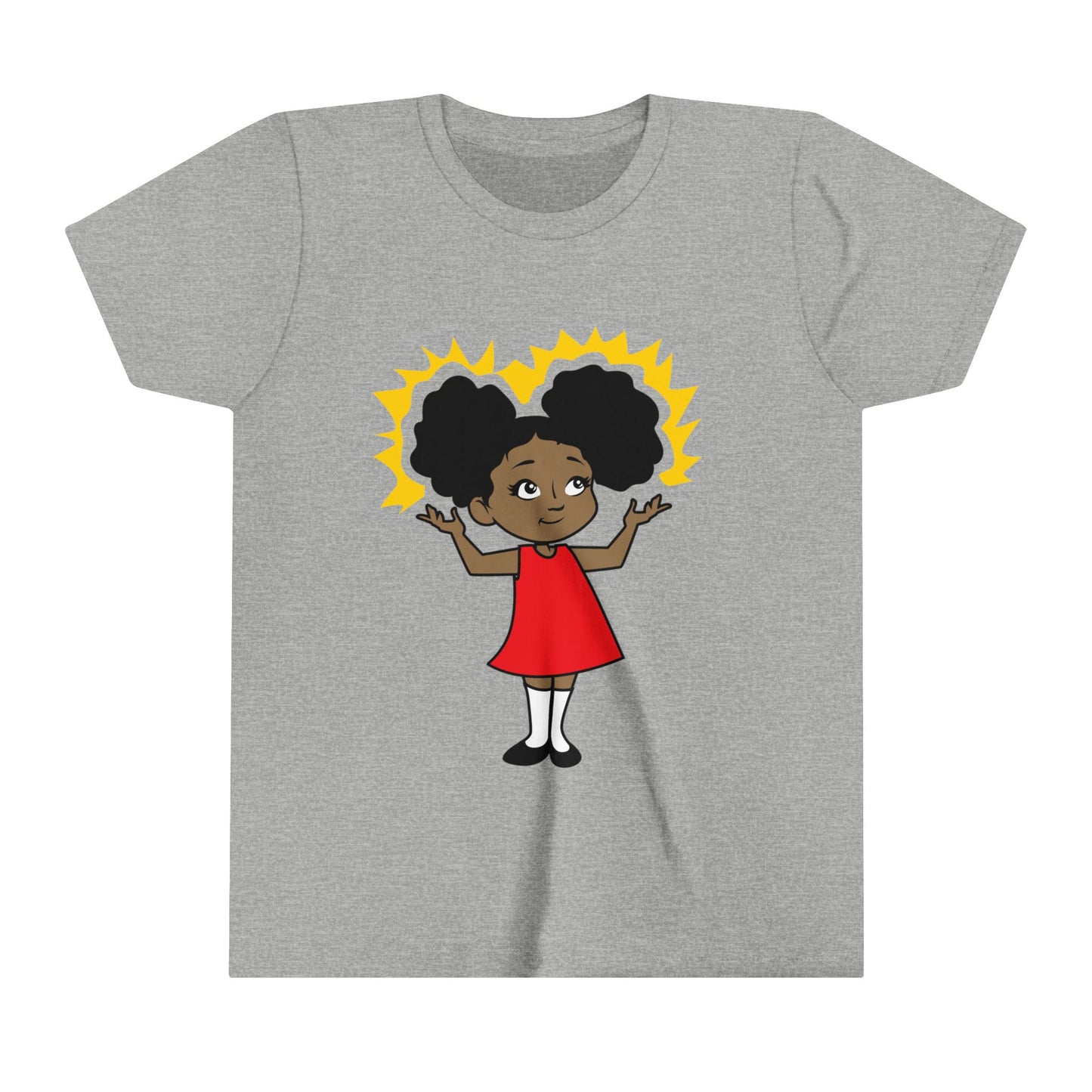 Afro Puff School Girl Mary Jane Girls t-shirt