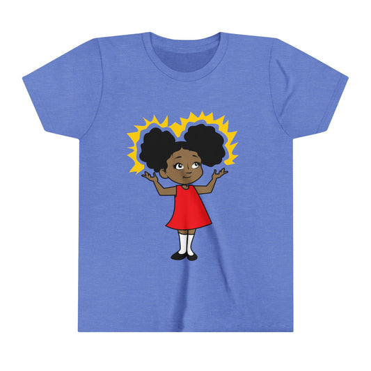 Afro Puff School Girl Mary Jane Girls t-shirt