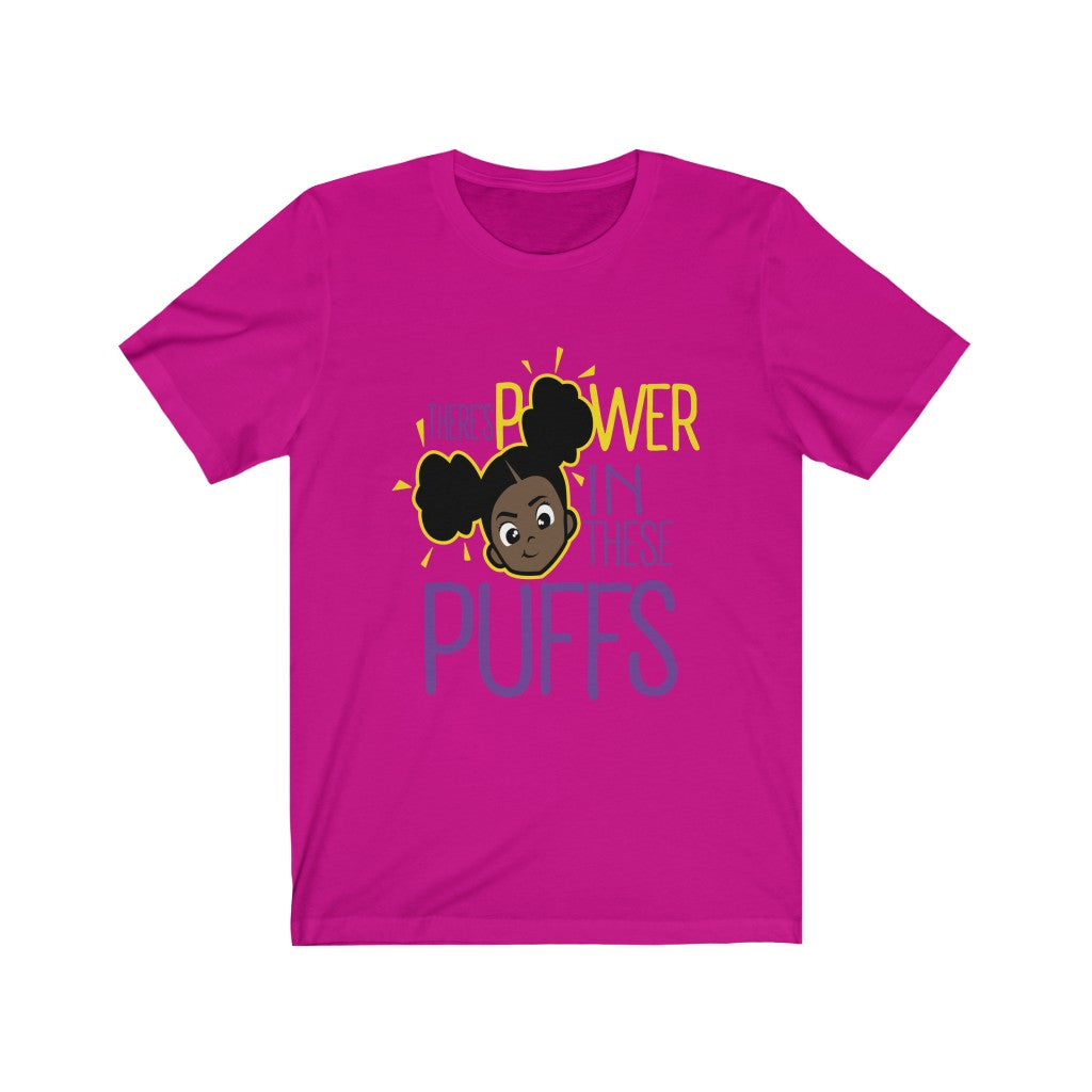 Junior's Power Puff Kennedy Jersey Short Sleeve Tee