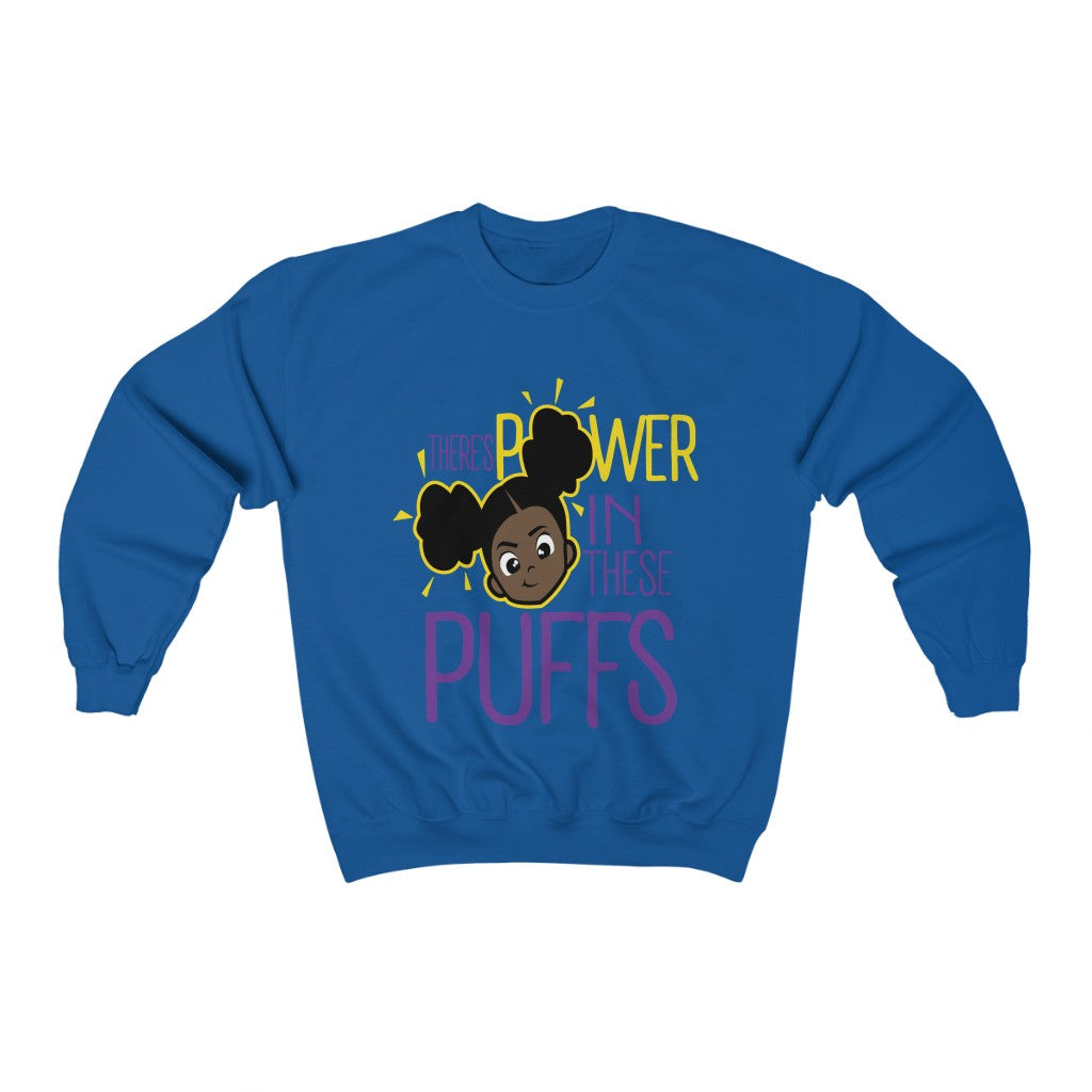 Junior’s Power Puff Kennedy Crewneck Sweatshirt