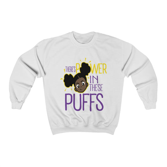 Junior’s Power Puff Kennedy Crewneck Sweatshirt