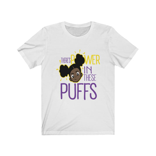 Junior's Power Puff Kennedy Jersey Short Sleeve Tee