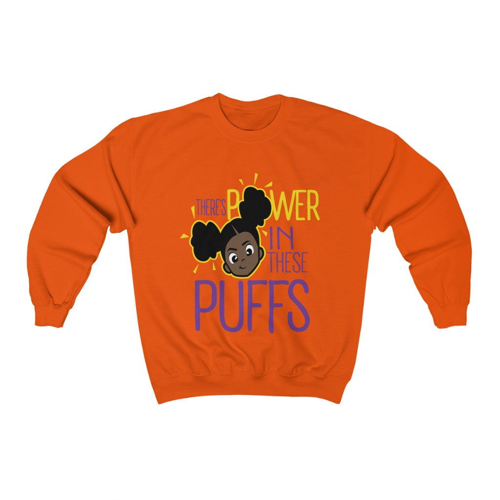 Junior’s Power Puff Kennedy Crewneck Sweatshirt