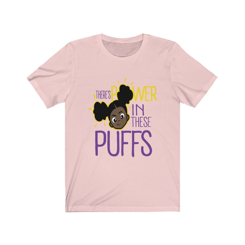 Junior's Power Puff Kennedy Jersey Short Sleeve Tee
