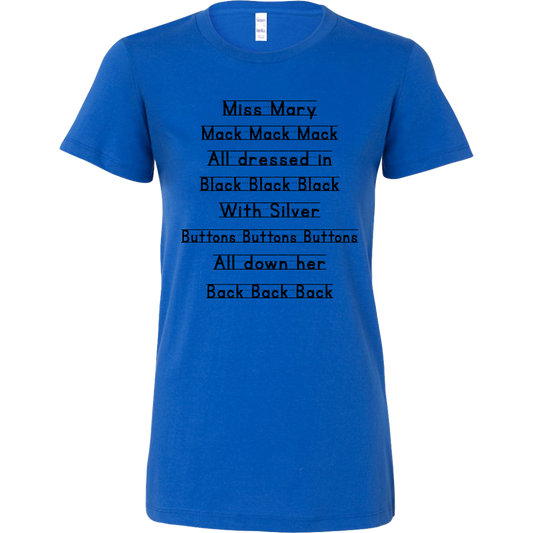 Miss Mary Mack Women’s Notebook Tee