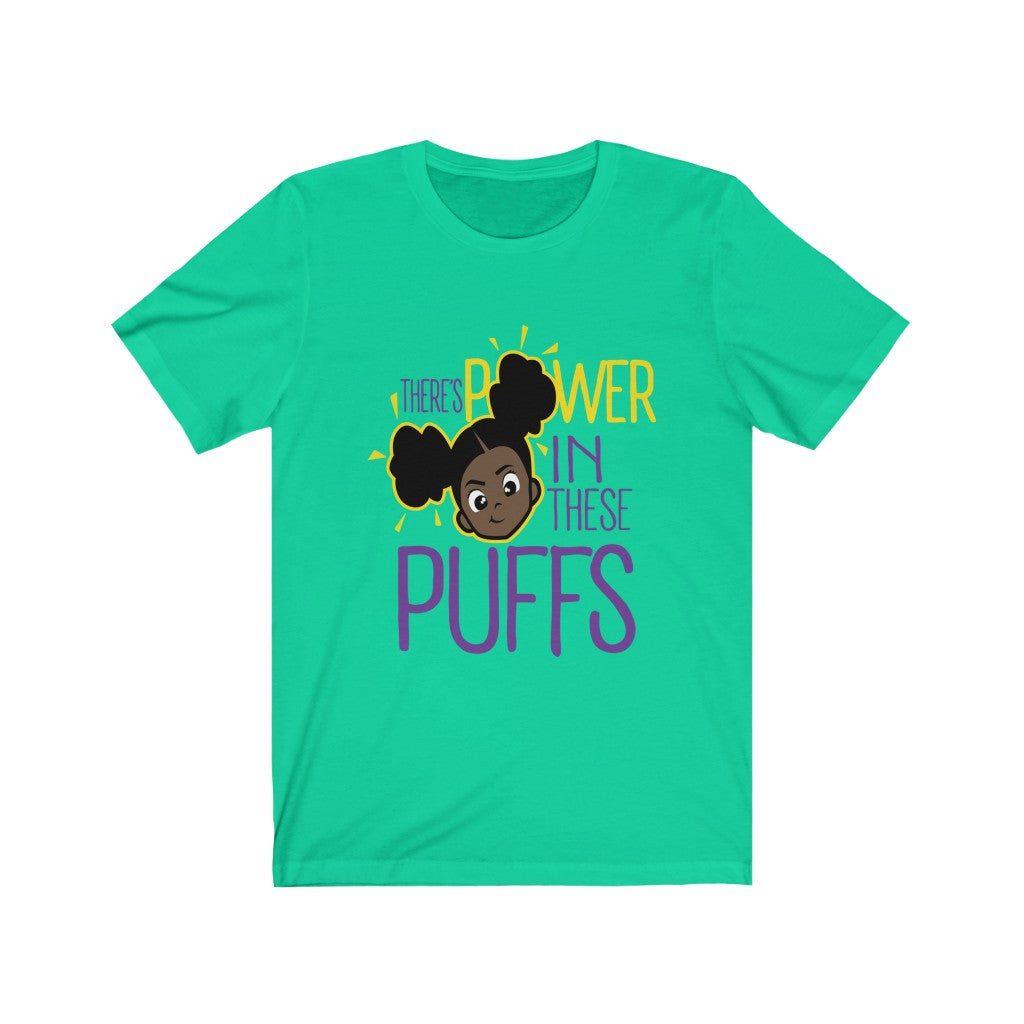 Junior's Power Puff Kennedy Jersey Short Sleeve Tee
