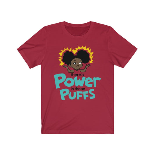 Junior's Power Puff Mikayla Jersey Short Sleeve Tee