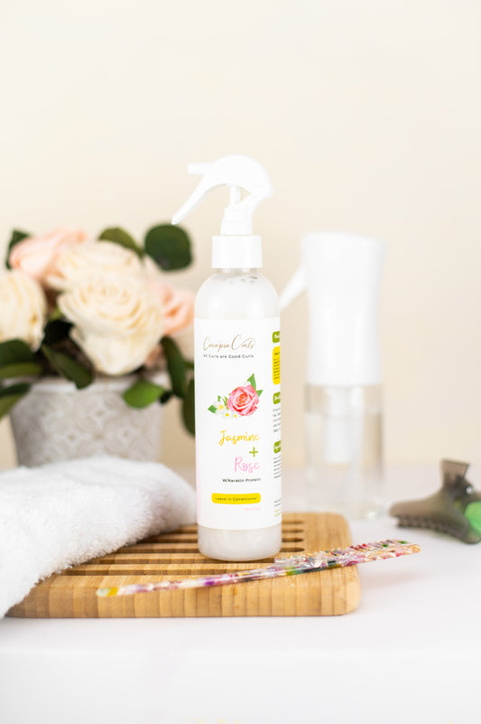 Jasmine + Rose Leave in Conditioner w/Keratin Protein