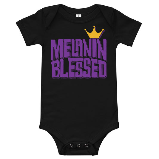Melanin Blessed Onesie