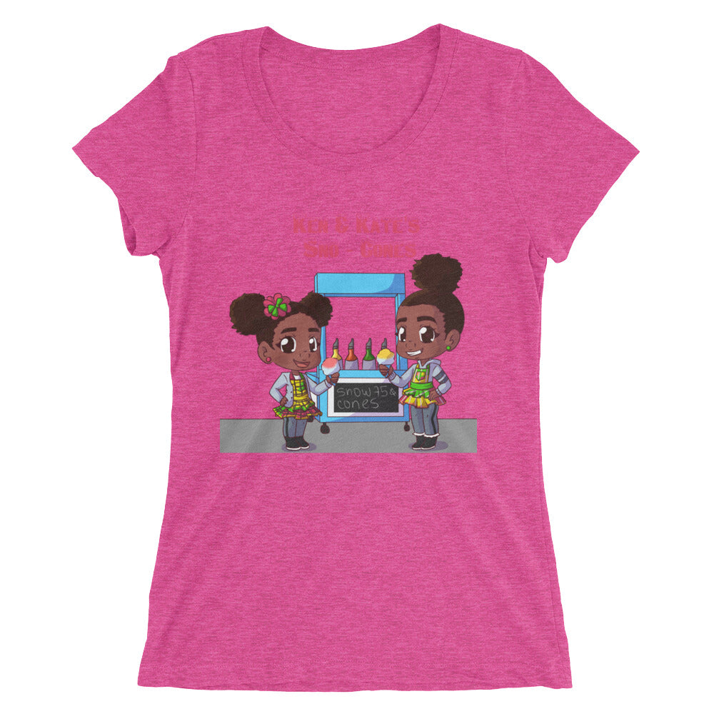 Ken & Kate's Snow Cones Womens Tee