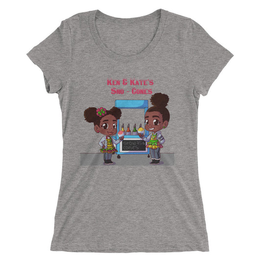 Ken & Kate's Snow Cones Womens Tee