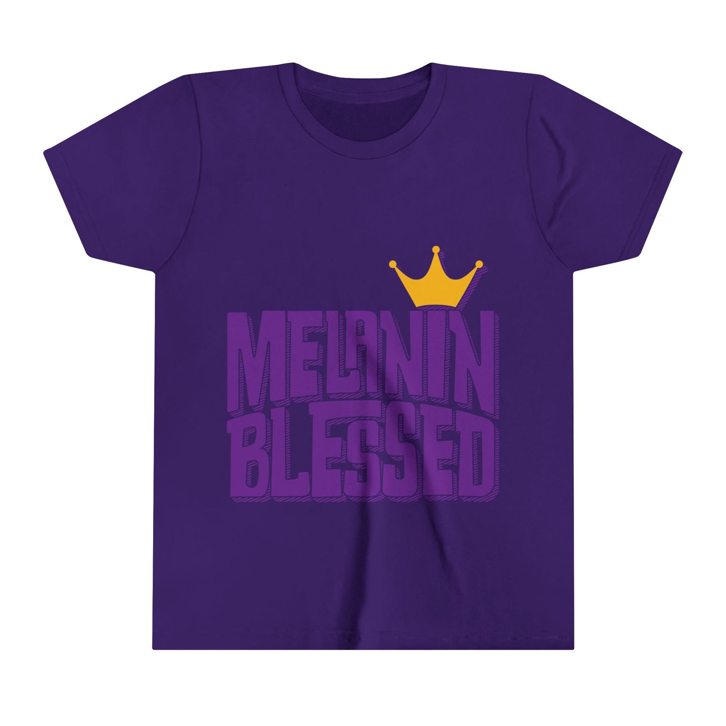 Melanin Blessed Girls Princess Tee