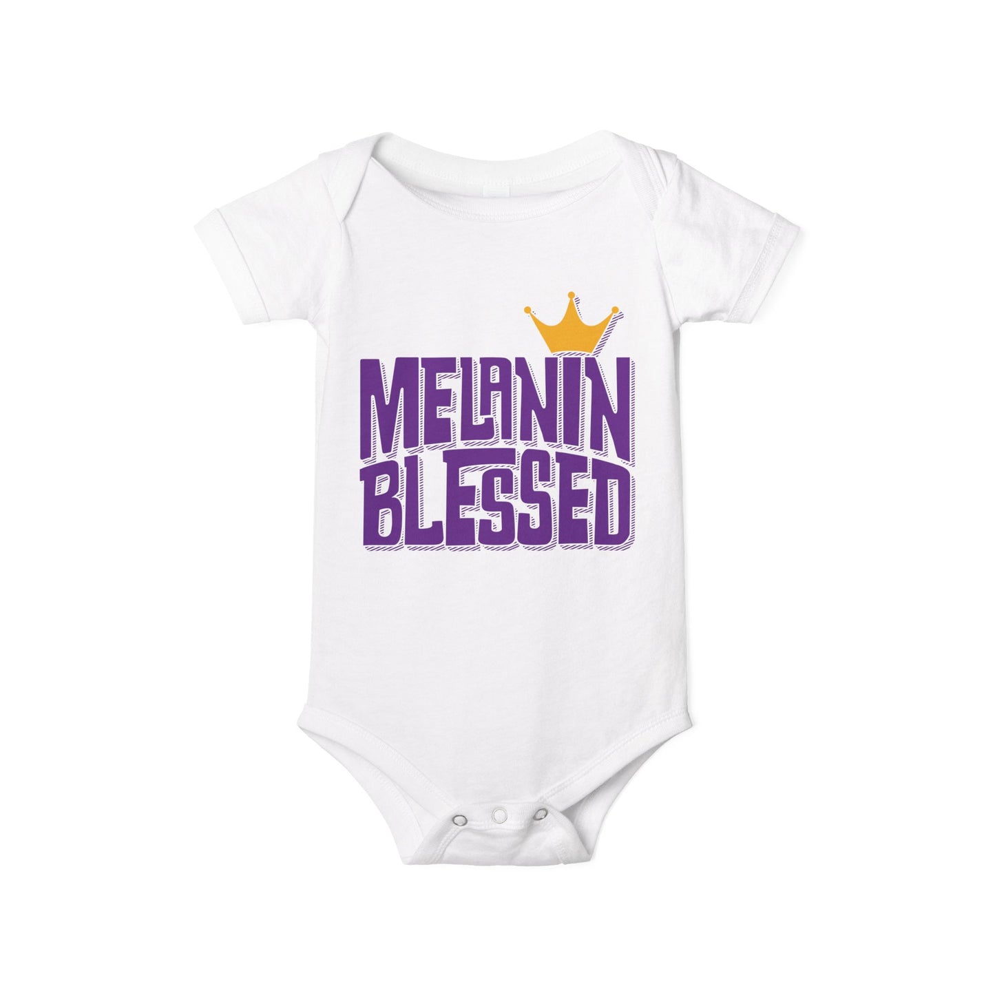 Melanin Blessed Baby Onesie