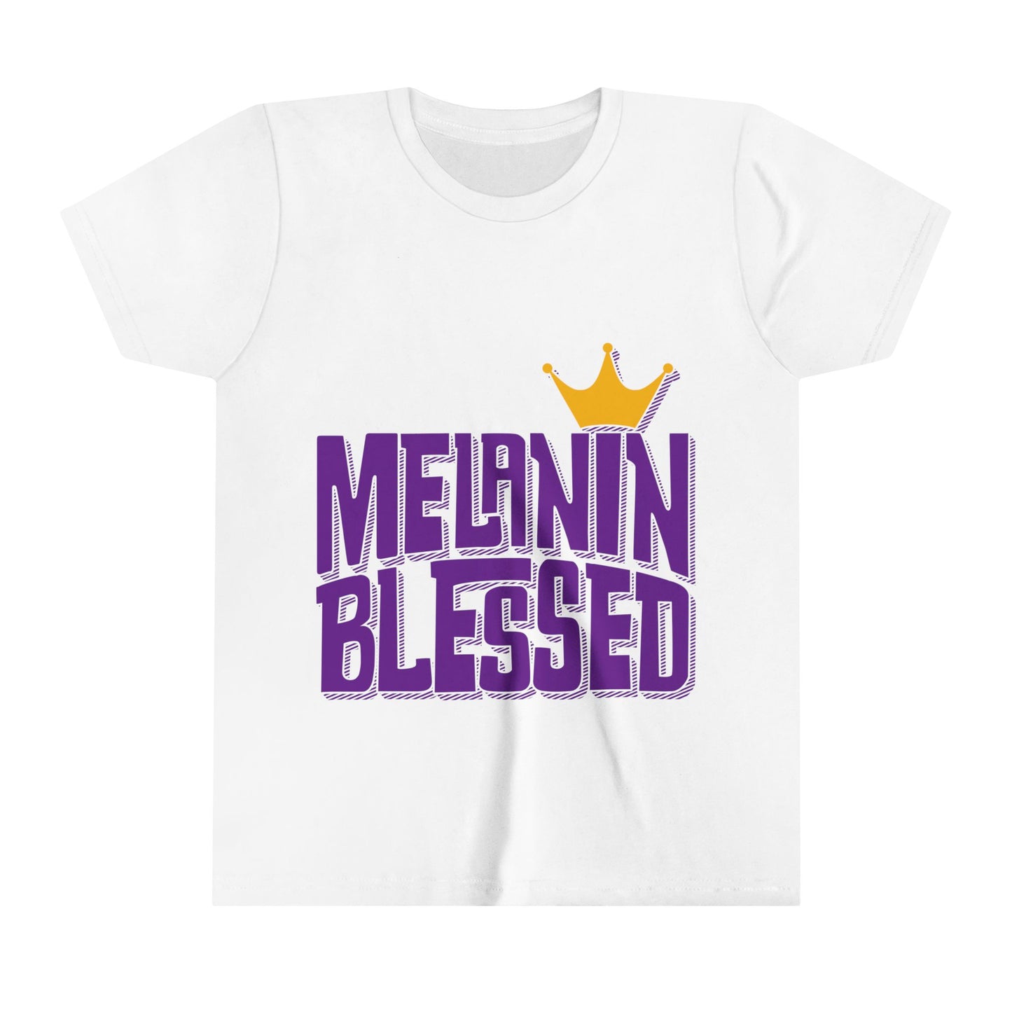 Melanin Blessed Girls Princess Tee