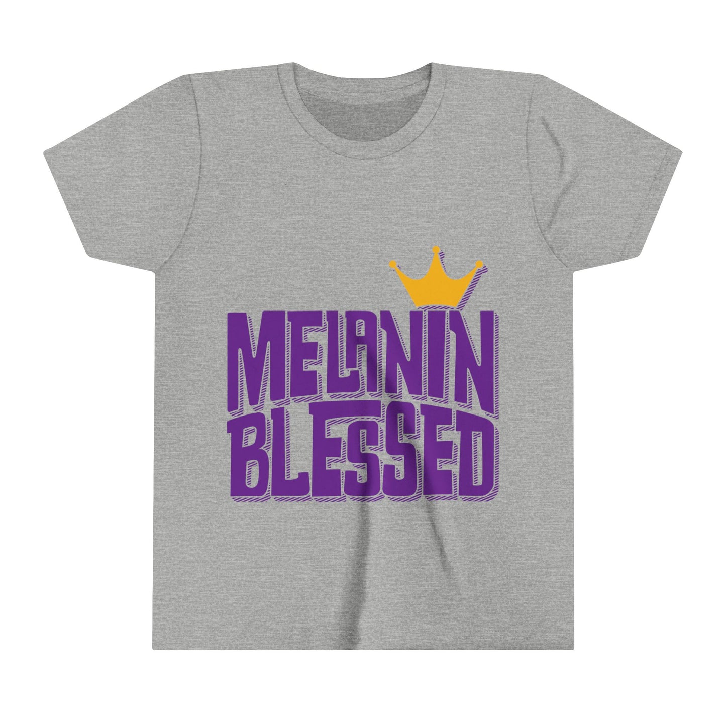 Melanin Blessed Girls Princess Tee