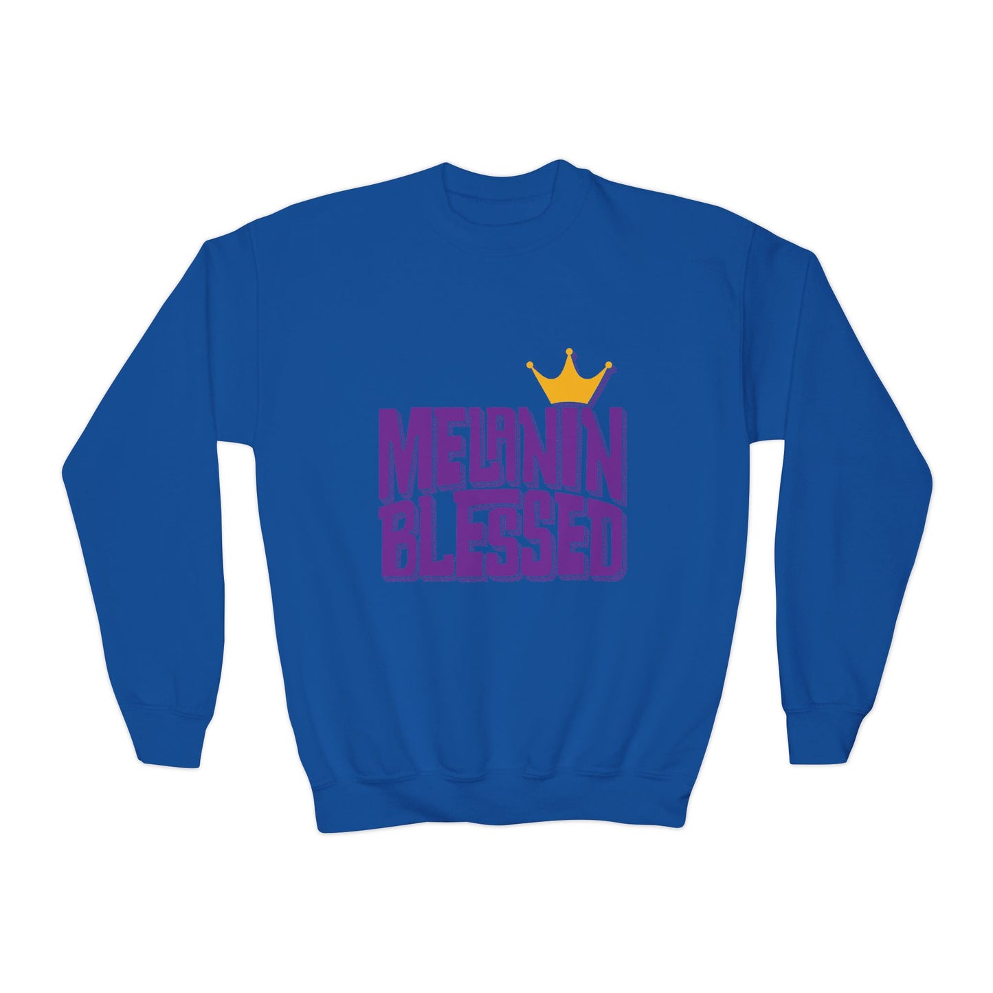 Melanin Blessed Kids Sweatshirt