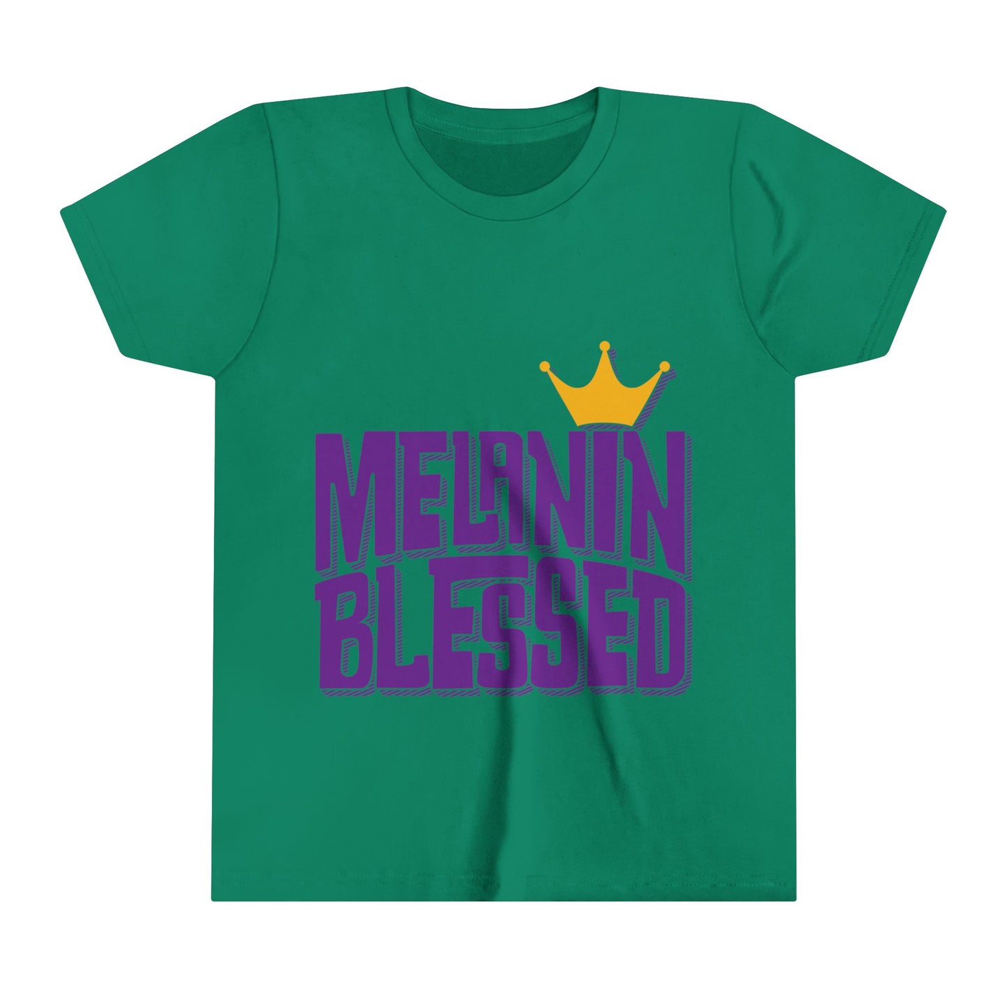 Melanin Blessed Girls Princess Tee