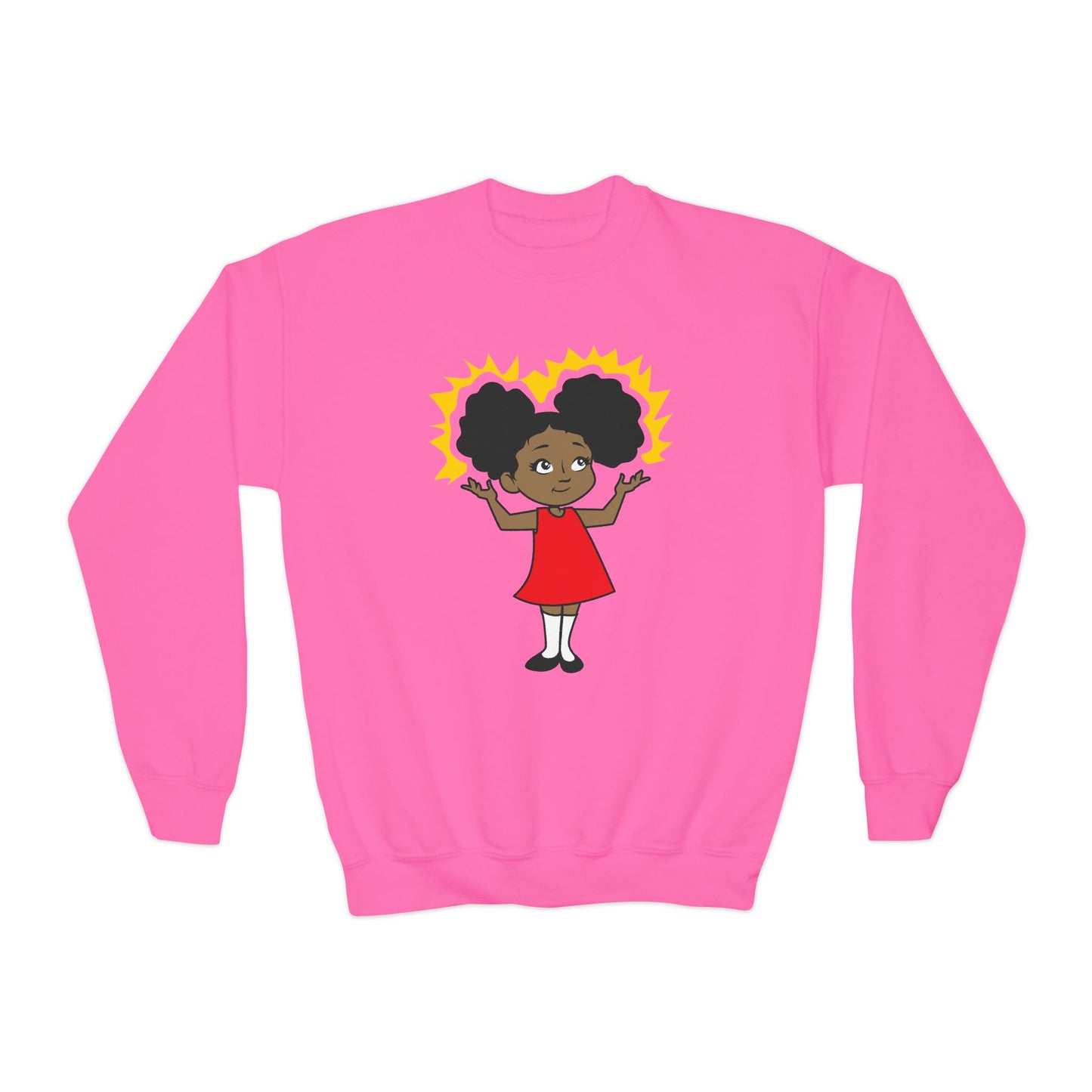 School Girl Kids Sweatshirt