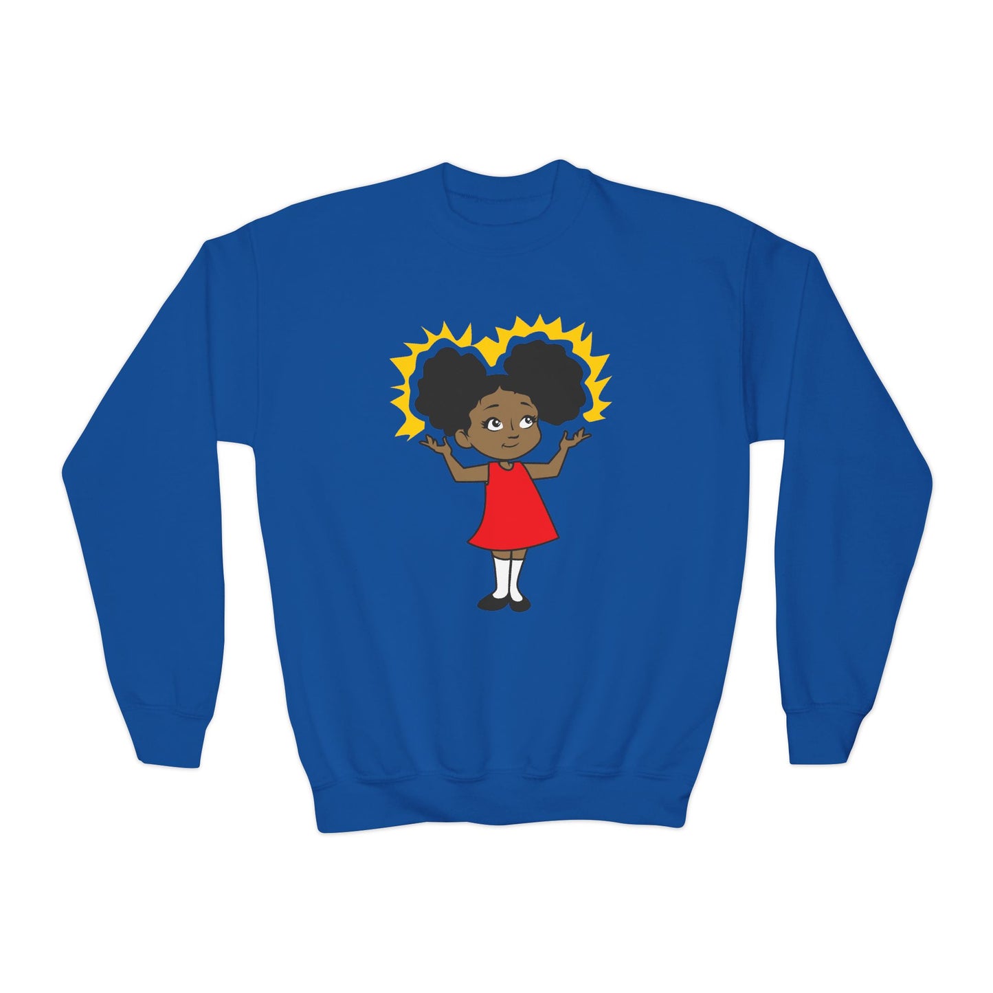 School Girl Kids Sweatshirt