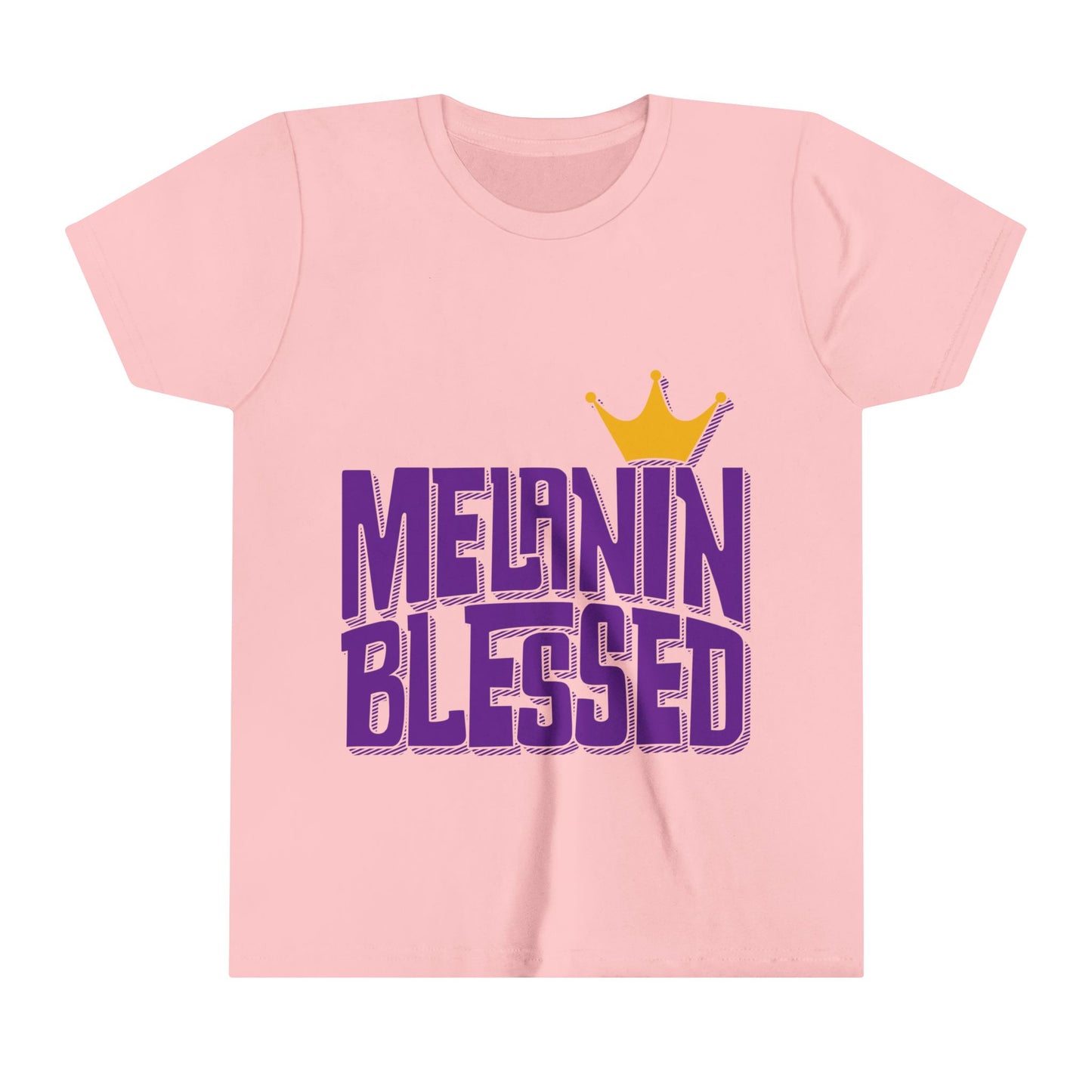 Melanin Blessed Girls Princess Tee