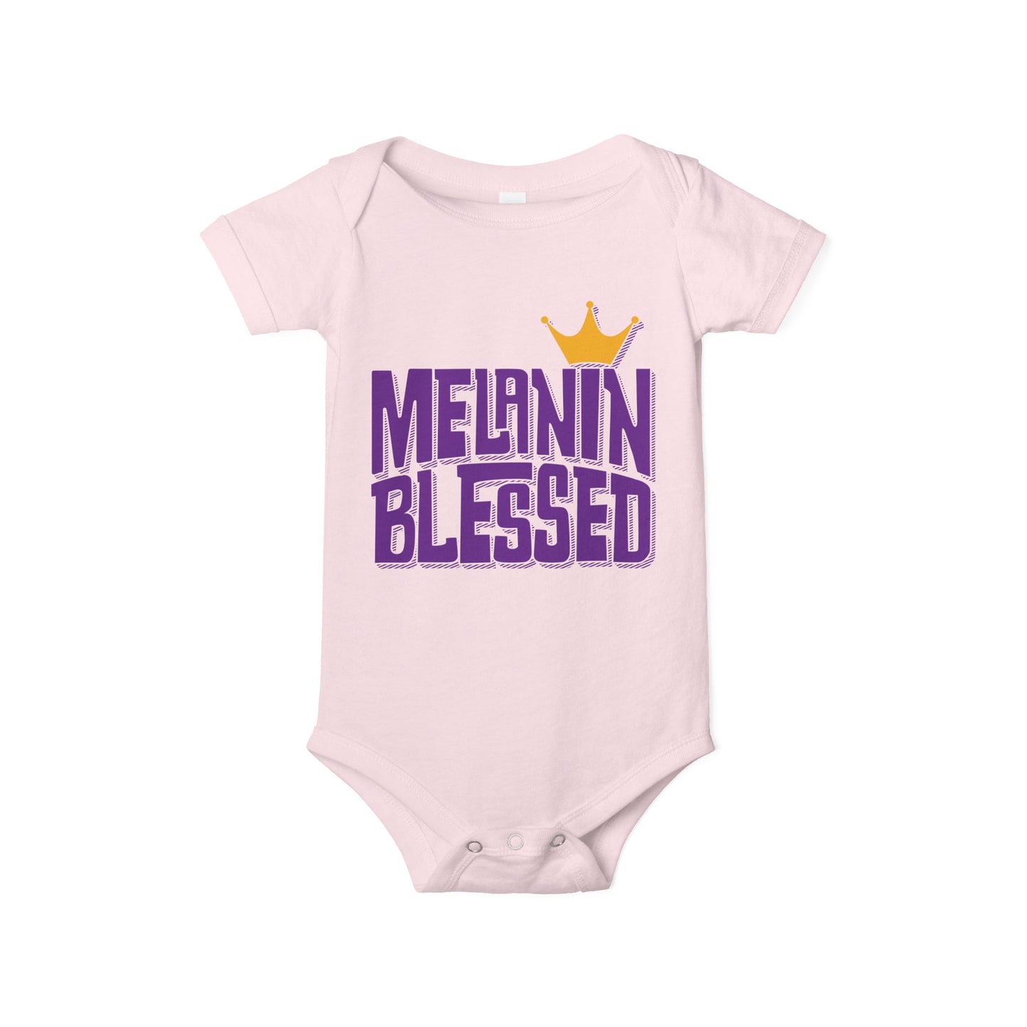 Melanin Blessed Baby Onesie