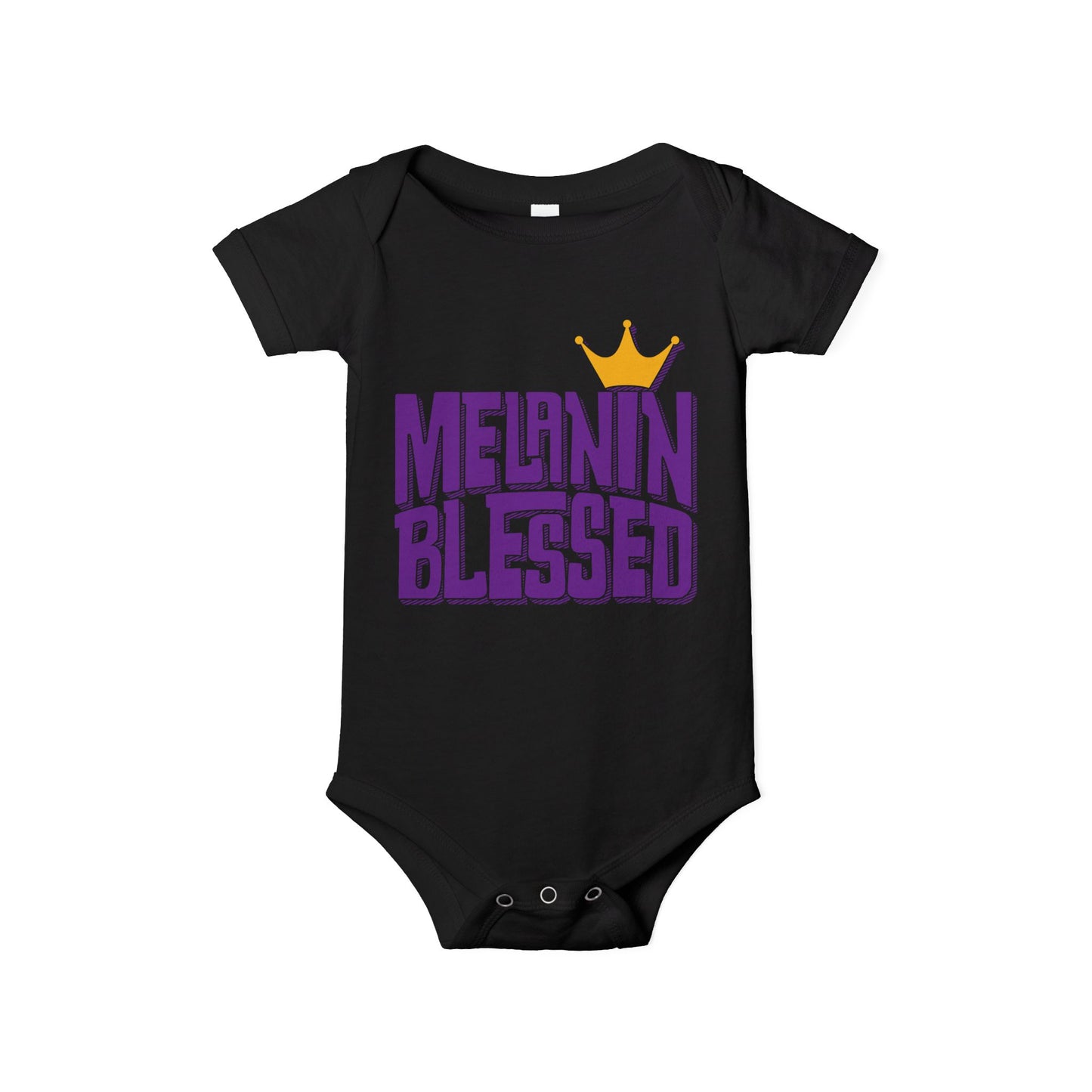 Melanin Blessed Baby Onesie